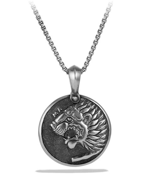 david yurman lion pendant